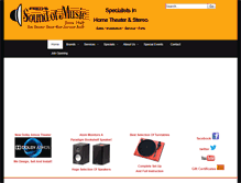 Tablet Screenshot of fredsoundofmusic.com